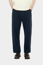 7115 By Szeki | Signature Curve Legged Trouser In Navy Black - SHOP YUCCA Pants 7115 BY SZEKI - YUCCA 