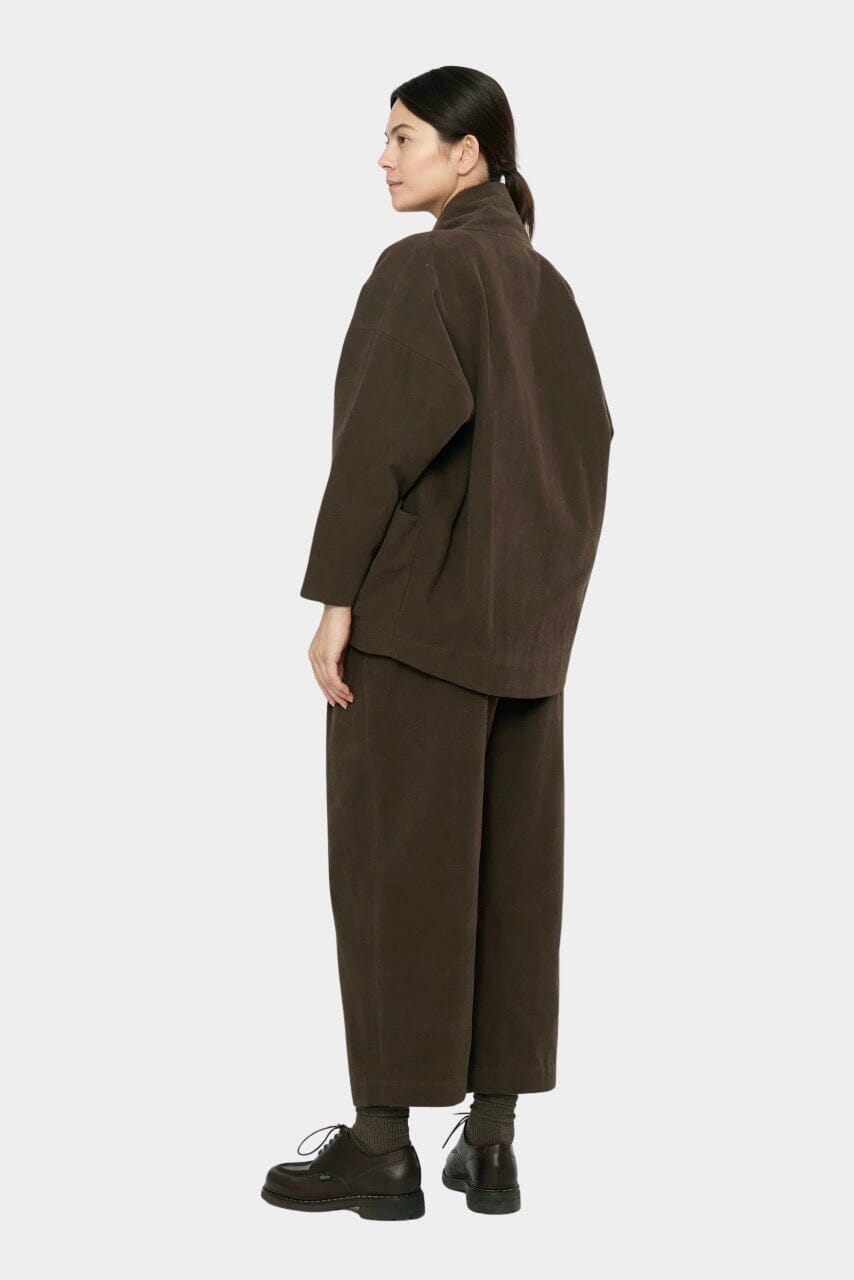 7115 By Szeki | Signature Sumo Jacket In Taupe Brown - SHOP YUCCA Coats & Jackets 7115 BY SZEKI - YUCCA 