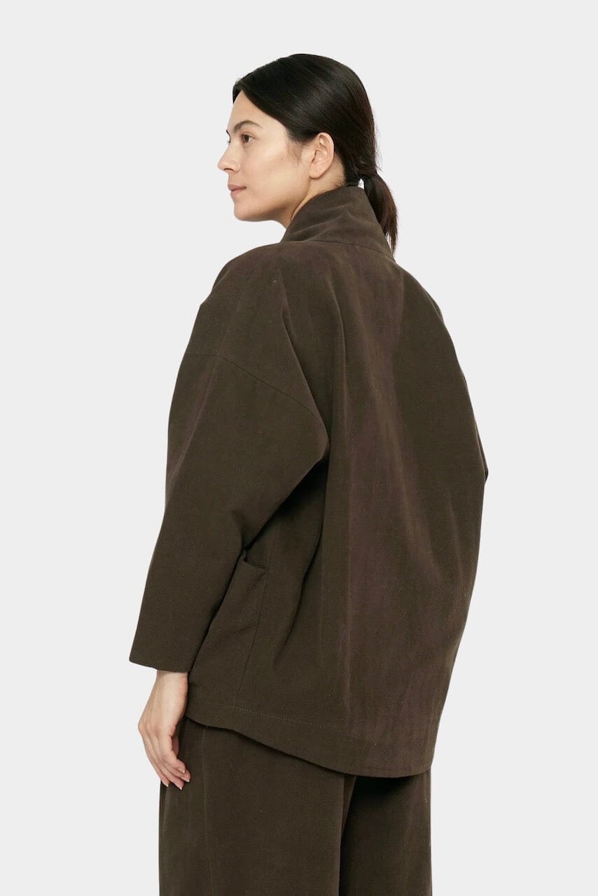 7115 By Szeki | Signature Sumo Jacket In Taupe Brown - SHOP YUCCA Coats & Jackets 7115 BY SZEKI - YUCCA 