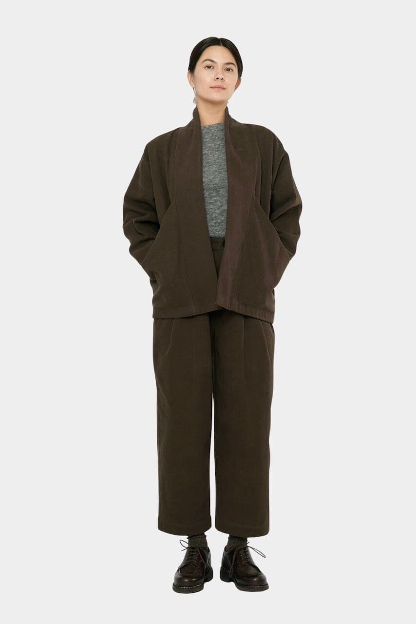 7115 By Szeki | Signature Sumo Jacket In Taupe Brown - SHOP YUCCA Coats & Jackets 7115 BY SZEKI - YUCCA 