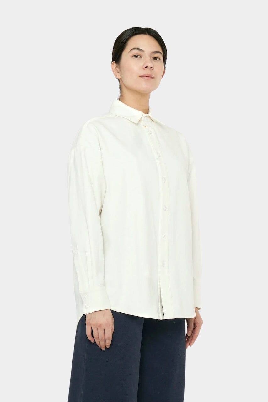 7115 By Szeki - Signature Unisex Dolman Shirt - Off White - Shirts & Tops - YUCCA, Denver boutique, women’s quality tops.