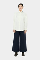 7115 By Szeki | Signature Unisex Dolman Shirt In Off White - SHOP YUCCA Shirts & Tops 7115 BY SZEKI - YUCCA 
