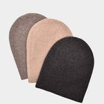 7115 by Szeki Signature Yak Beanie in Charcoal rib knit yak merino hat