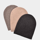 7115 by Szeki Signature Yak Beanie in Charcoal rib knit yak merino hat