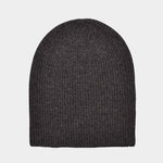 7115 by Szeki Signature Yak Beanie in Charcoal rib knit yak merino hat