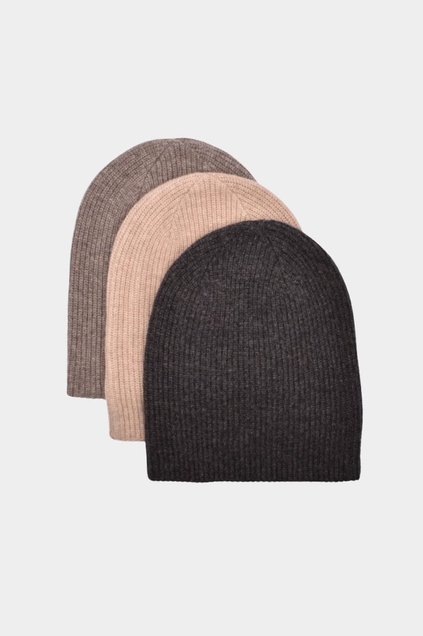 7115 by Szeki - Signature Yak Beanie - Taupe - Hats - YUCCA, quality knit beanie, elevated basics fashion.