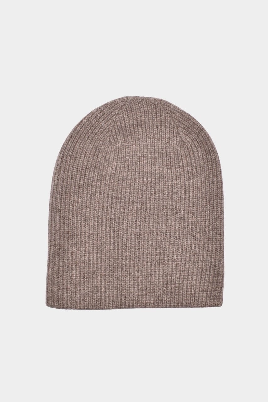 7115 by Szeki - Signature Yak Beanie - Taupe - Hats - YUCCA, quality knit beanie, elevated basics fashion.
