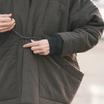 7115 By Szeki - Signature Sumo Puffer - Chalk Brown - Coats & Jackets - YUCCA, women’s clothing store, women’s quality coats.
