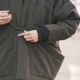 7115 By Szeki - Signature Sumo Puffer - Chalk Brown - Coats & Jackets - YUCCA, women’s clothing store, women’s quality coats.