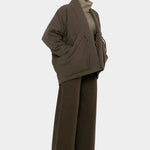 7115 By Szeki - Signature Sumo Puffer - Chalk Brown - Coats & Jackets - YUCCA, women’s clothing store, women’s quality coats.