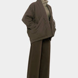 7115 By Szeki - Signature Sumo Puffer - Chalk Brown - Coats & Jackets - YUCCA, women’s clothing store, women’s quality coats.