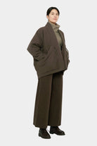 7115 By Szeki | Signature Sumo Puffer In Chalk Brown - SHOP YUCCA Coats & Jackets 7115 BY SZEKI - YUCCA 
