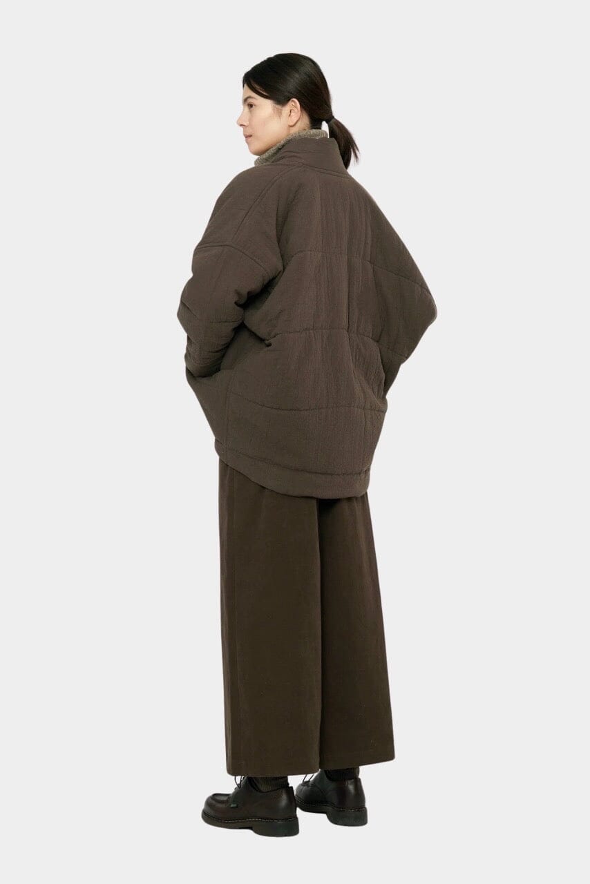 7115 By Szeki - Signature Sumo Puffer - Chalk Brown - Coats & Jackets - YUCCA, women’s clothing store, women’s quality coats.