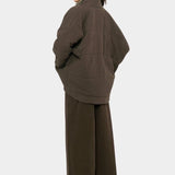 7115 By Szeki - Signature Sumo Puffer - Chalk Brown - Coats & Jackets - YUCCA, women’s clothing store, women’s quality coats.