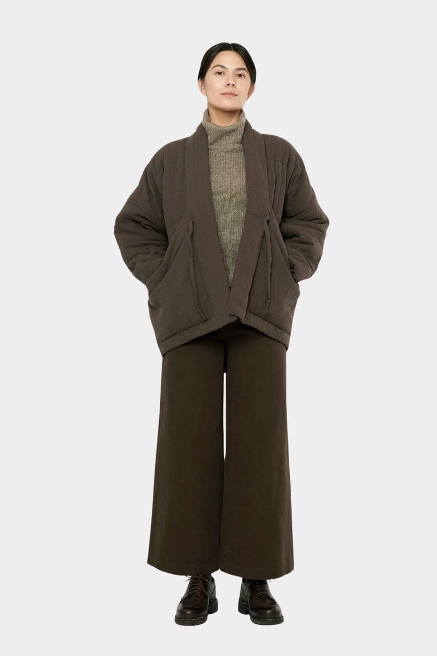 7115 By Szeki | Signature Sumo Puffer In Chalk Brown - SHOP YUCCA Coats & Jackets 7115 BY SZEKI - YUCCA 