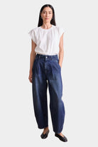 Apiece Apart | Bari Jean In Delta Wash - SHOP YUCCA Pants APIECE APART - YUCCA 