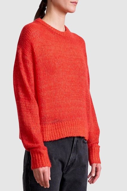 Apiece Apart - Softest Tissue Weight Sweater Mouline - Tigerlily - Sweaters & Knitwear - YUCCA, women’s clothing store Denver.