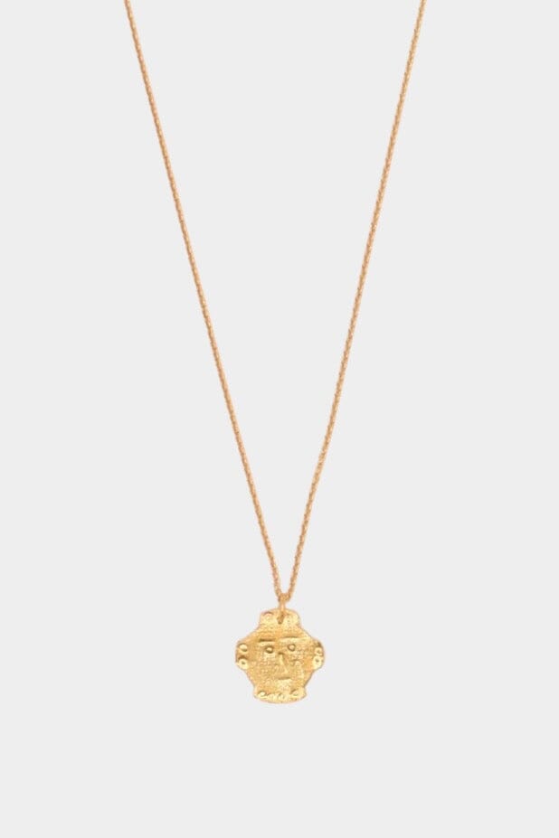 Apres Ski - Mini Ra Necklace - Necklaces - YUCCA, Artistic jewelry for women, yucca store Denver, charm necklace.