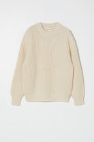 Atelier Delphine | Alpaca Rib Sweater In Cream - SHOP YUCCA Sweater ATELIER DELPHINE - YUCCA 