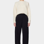 Atelier Delphine - Balloon Sleeve Sweater - Cream - Sweater - YUCCA, boutiques near me, women’s quality knitwear.