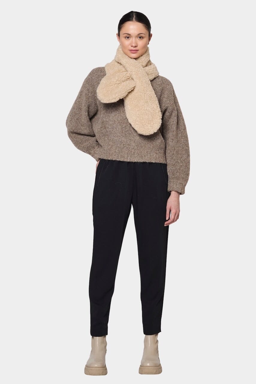 Atelier Delphine | Balloon Sleeve Sweater In Deer - SHOP YUCCA Sweater ATELIER DELPHINE - YUCCA 