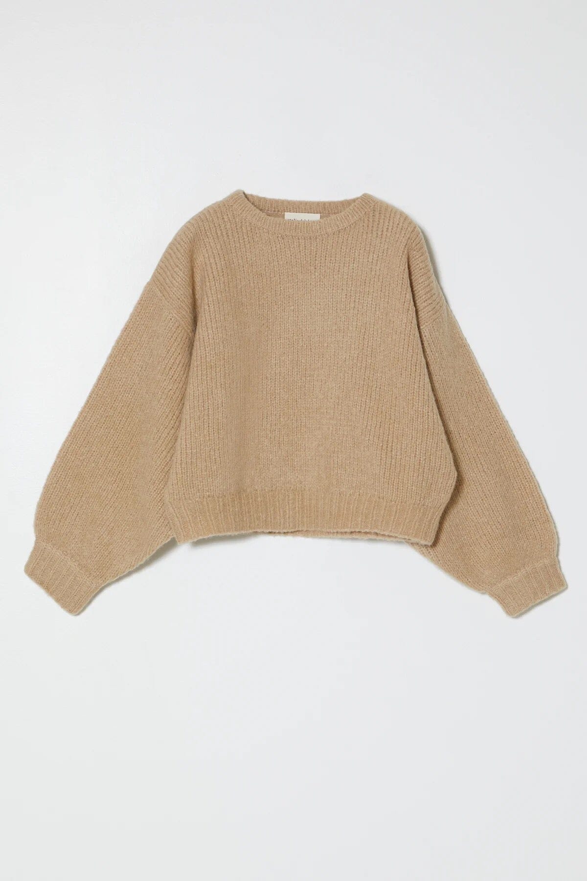 Atelier Delphine | Balloon Sleeve Sweater In Sand - SHOP YUCCA Sweater ATELIER DELPHINE - YUCCA 