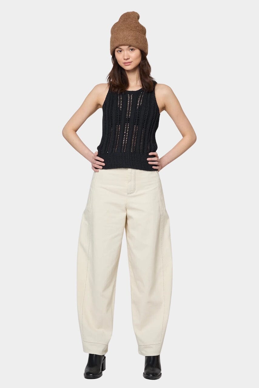 Atelier Delphine - Ferrand Top - Black - Shirts & Tops - YUCCA, boutiques near me, women’s high quality tops.