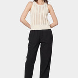 Atelier Delphine - Ferrand Top - Cream - Shirts & Tops - YUCCA, boutiques near me, women’s high quality tops.