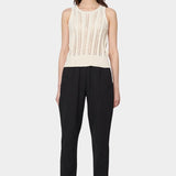 Atelier Delphine - Ferrand Top - Cream - Shirts & Tops - YUCCA, boutiques near me, women’s high quality tops.