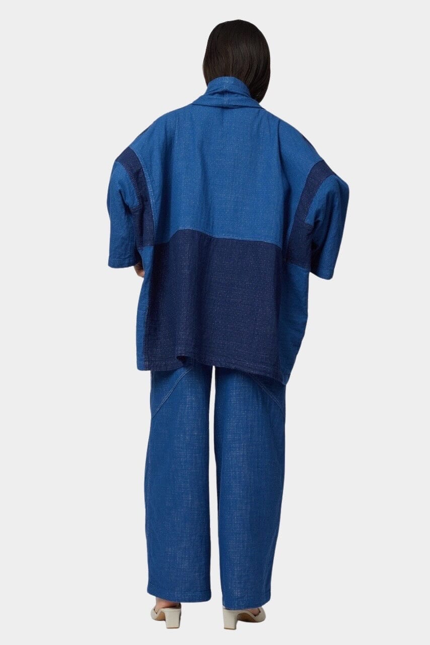 Atelier Delphine - Haori Coat - Patchwork - Coats & Jackets - YUCCA, Women’s clothing store Denver, women’s clothing website.