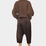 Atelier Delphine - Kiko Satin Pant - Espresso - Pants - YUCCA, best clothes for women, high end fashion for women, yucca.