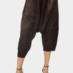 Atelier Delphine - Kiko Satin Pant - Espresso - Pants - YUCCA, best clothes for women, high end fashion for women, yucca.