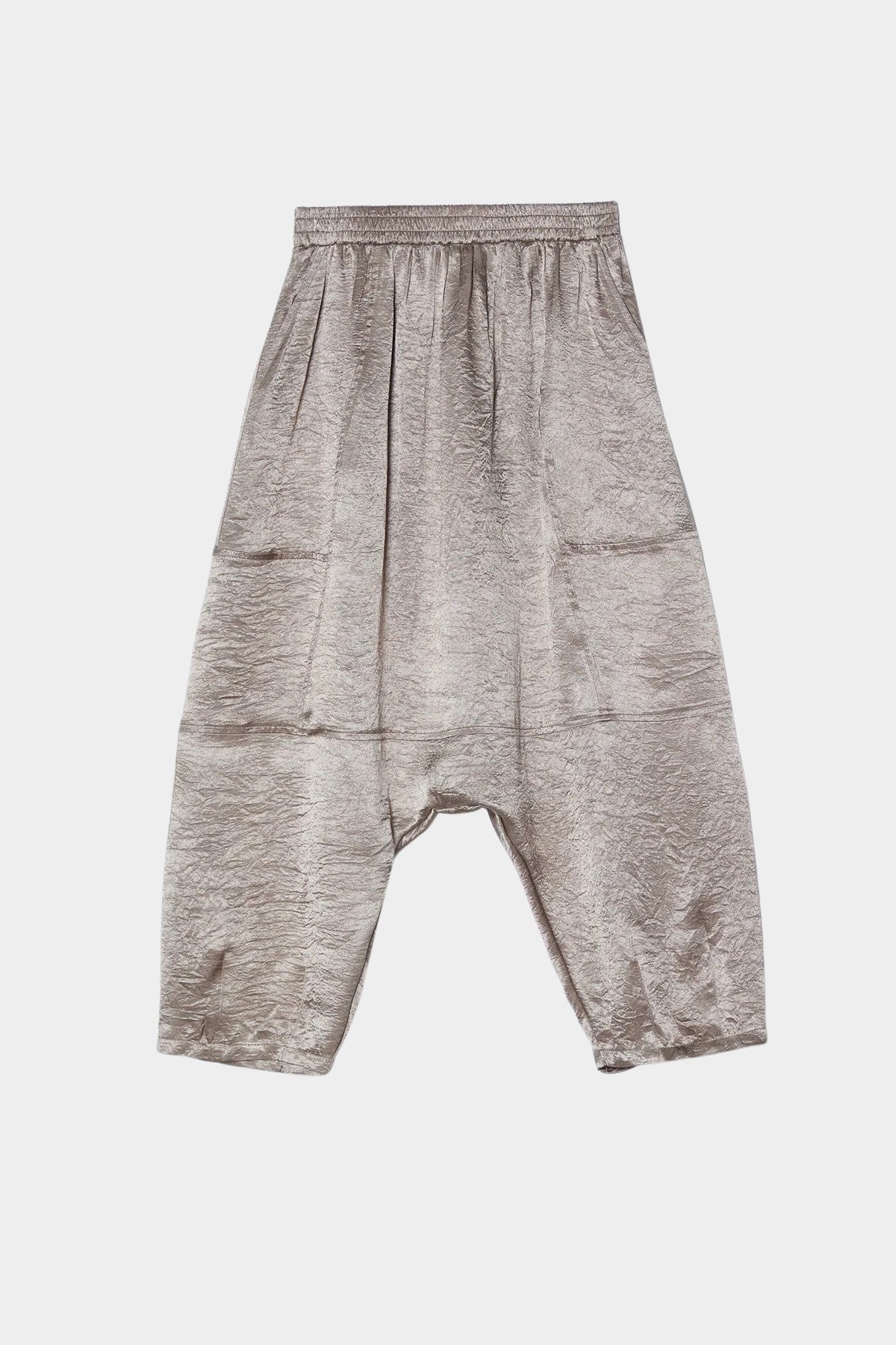 Atelier Delphine - Kiko Satin Pant - Latte - Pants - YUCCA, best clothes for women, high end fashion for women, yucca.