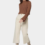 Atelier Delphine - Lousanne Top - Wood - Sweater - YUCCA, Yucca store Denver, women’s high quality knitwear.