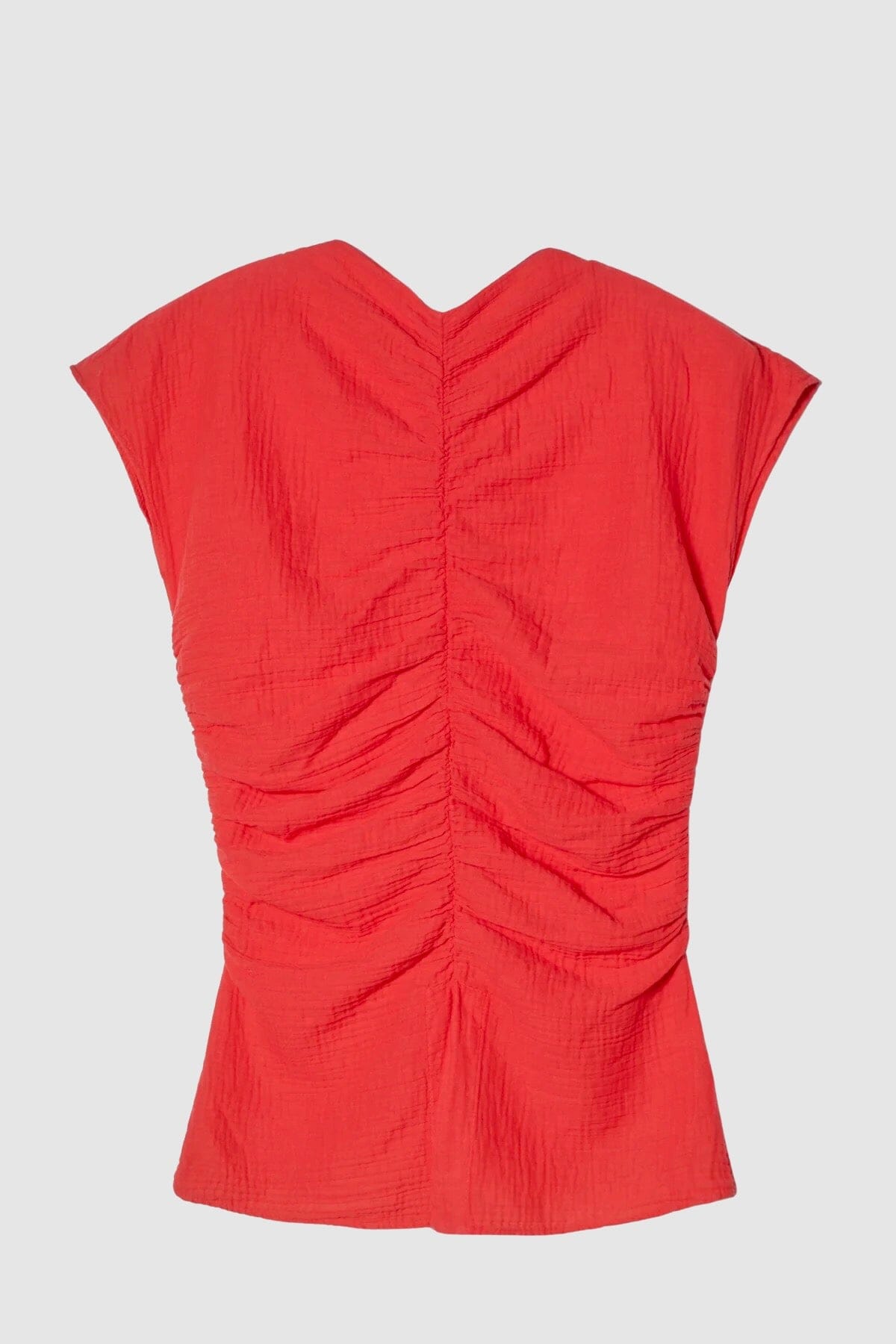 Atelier Delphine - Renee Top - True Red - Shirts & Tops - YUCCA, Yucca store Denver, women’s high quality tops.