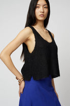 Atelier Delphine | Sweater Tank In Black - SHOP YUCCA Shirts & Tops ATELIER DELPHINE - YUCCA 