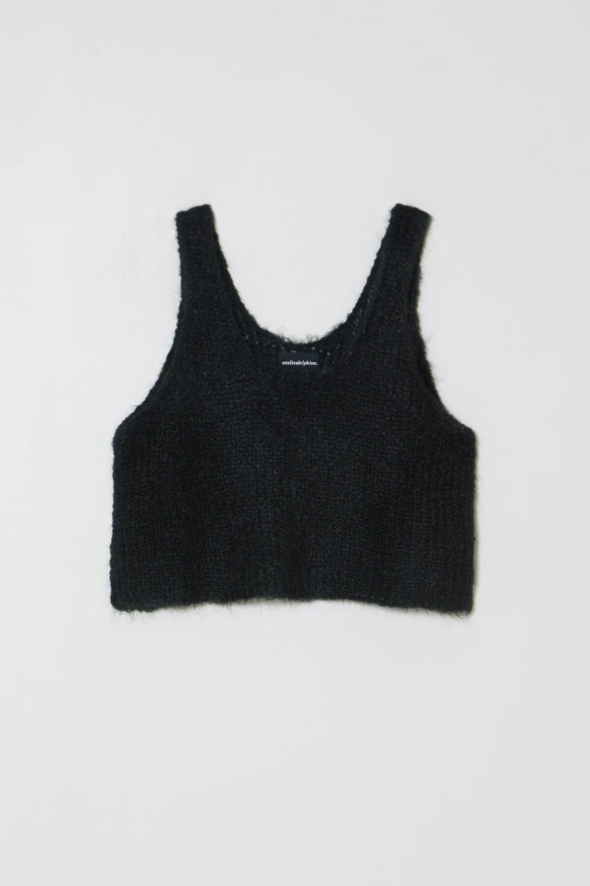 Atelier Delphine | Sweater Tank In Black - SHOP YUCCA Shirts & Tops ATELIER DELPHINE - YUCCA 