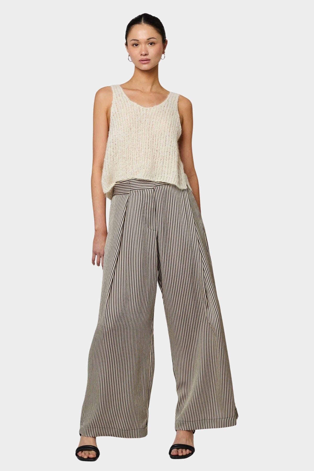 Atelier Delphine - Sweater Tank - Cream - Shirts & Tops - YUCCA, Yucca store Denver, women’s high quality tops.