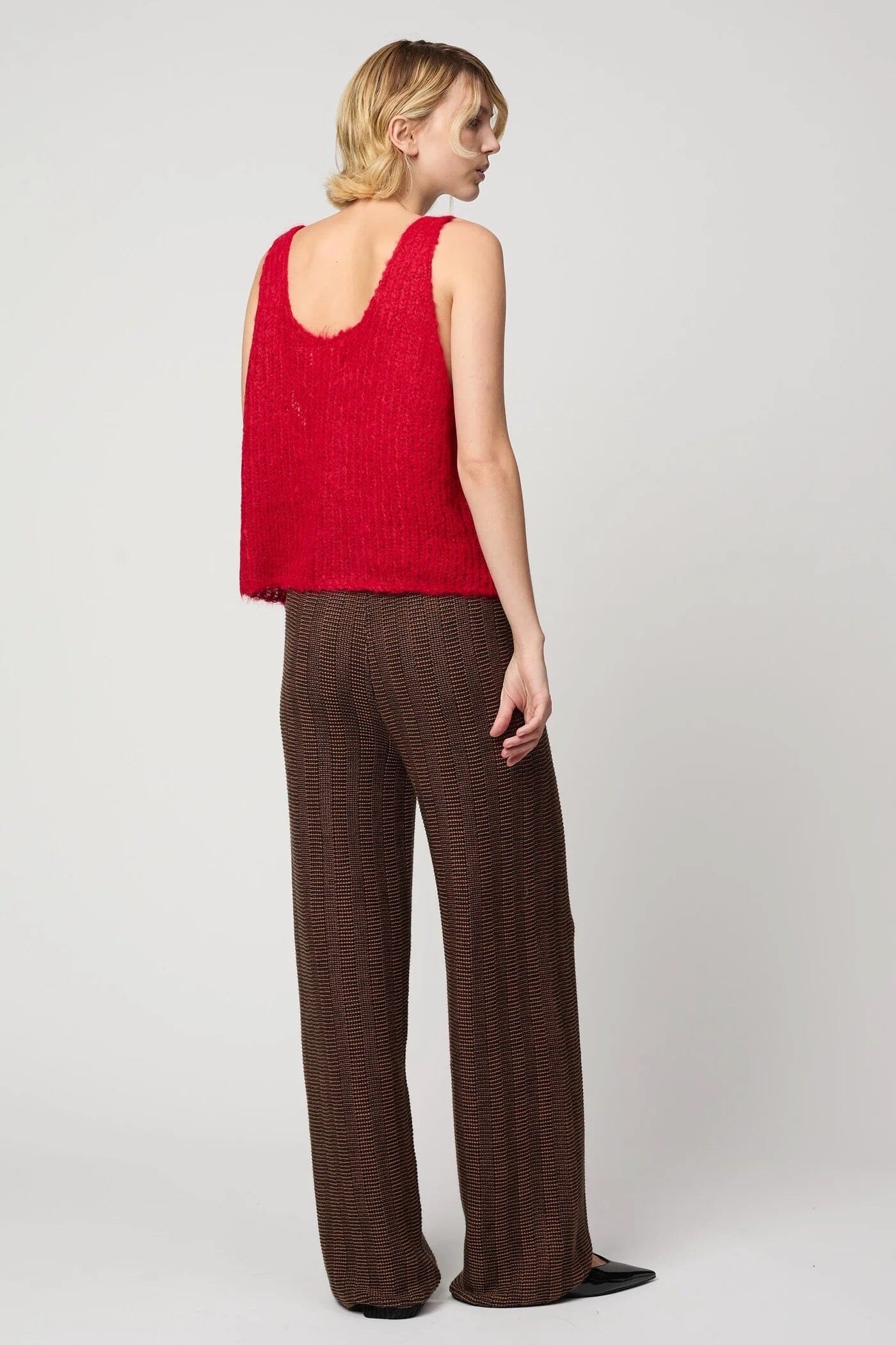 Atelier Delphine | Sweater Tank In Red - SHOP YUCCA Tank Top ATELIER DELPHINE - YUCCA 