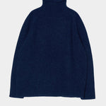 Atelier Delphine Vasilisa Turtleneck Sweater Navy front product view