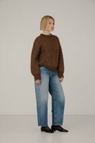 Bare Knitwear | Cora Crewneck In Sap - SHOP YUCCA Shirts & Tops BARE KNITWEAR - YUCCA 