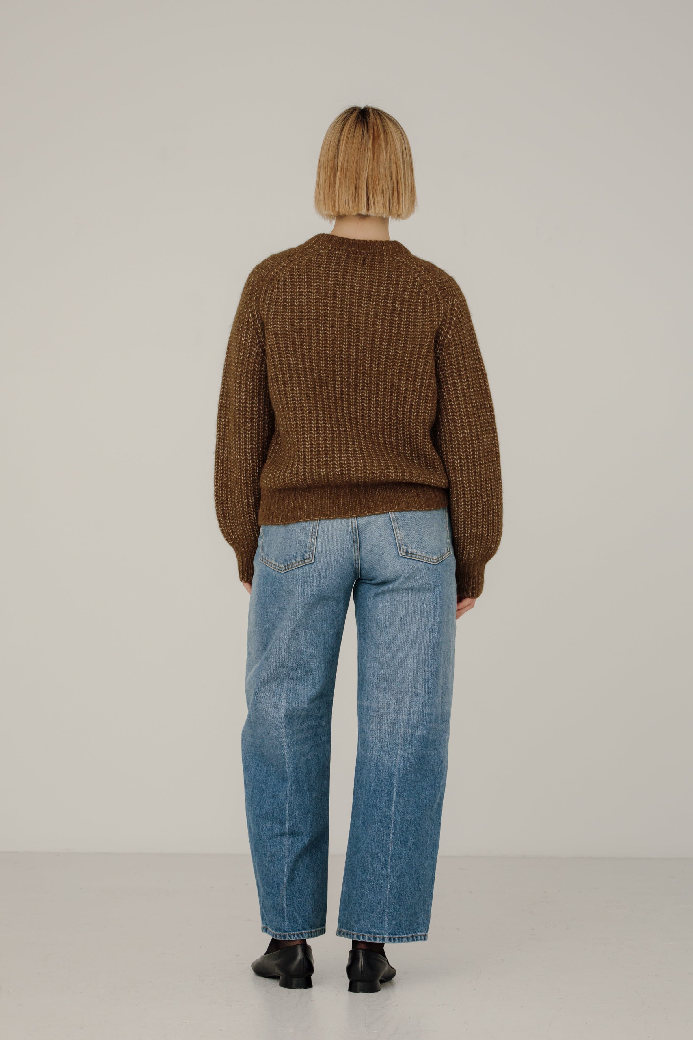 Bare Knitwear | Cora Crewneck In Sap - SHOP YUCCA Shirts & Tops BARE KNITWEAR - YUCCA 