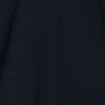 Black Crane boxed top midnight japanese cotton fabric texture ripple weave detail