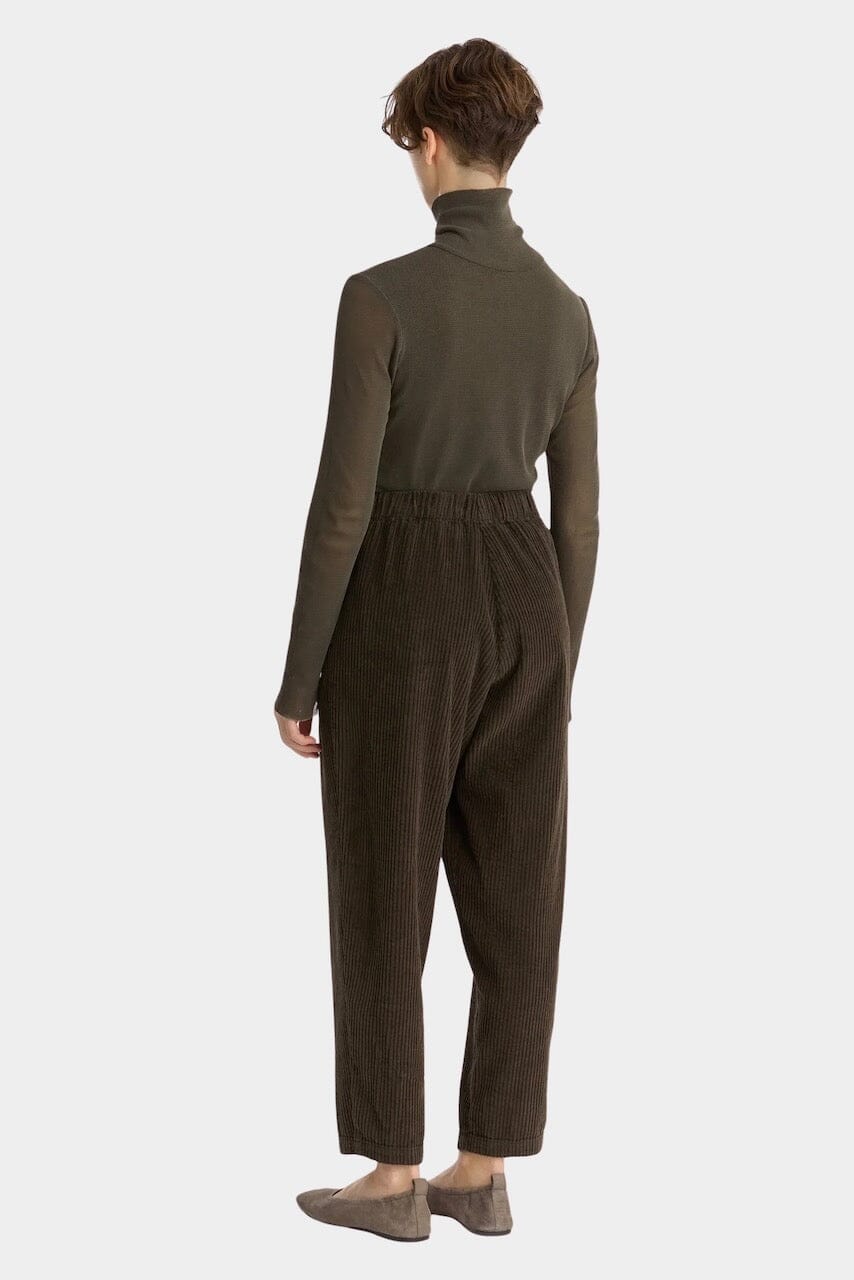 Black Crane | Carpenter Pants In Dark Forest - SHOP YUCCA Pants BLACK CRANE - YUCCA Artistic clothing for women, boutique near me, boutique stores near me, capsule wardrobe, fashion for women over 50