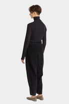 Black Crane | Carpenter Pants In Dark Navy - SHOP YUCCA Pants BLACK CRANE - YUCCA Artistic clothing for women, boutique near me, boutique stores near me, capsule wardrobe, fashion for women over 50.