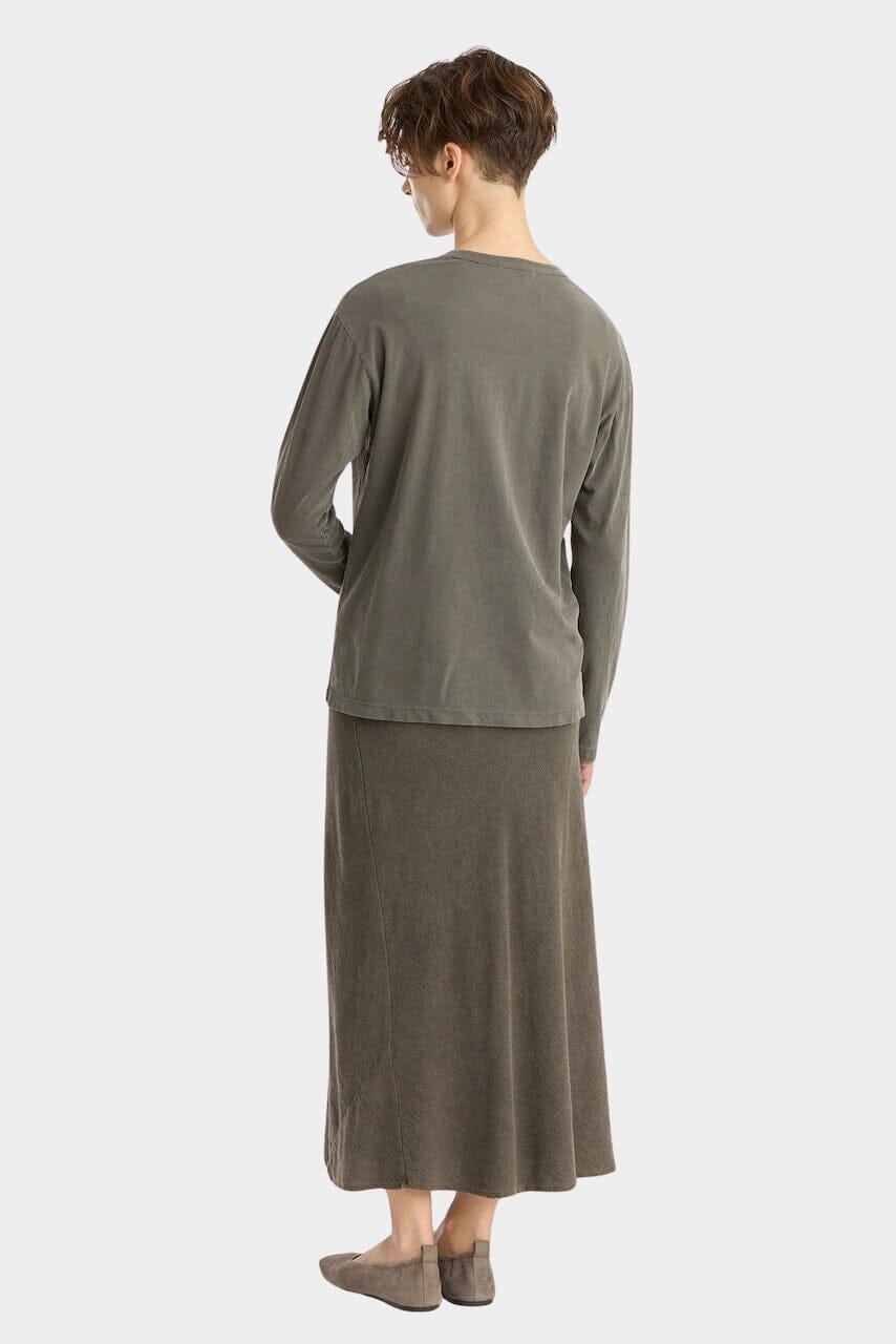 Black Crane - Regular Long Sleeve - Slate - Shirts & Tops - YUCCA, boutiques near me, women’s high quality tops, shop local.