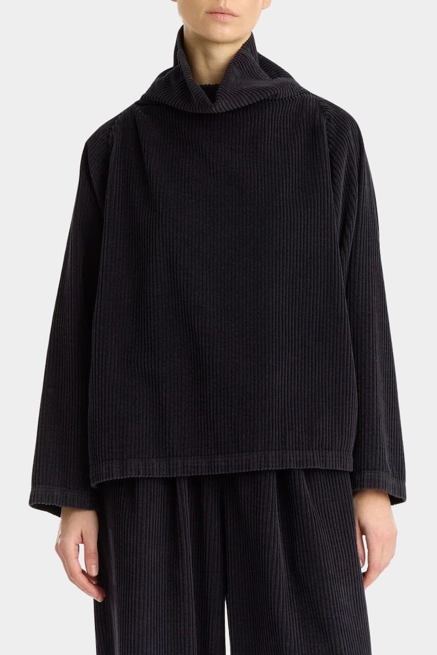 Black Crane | Tube Top In Dark Navy - SHOP YUCCA Shirts & Tops BLACK CRANE - YUCCA Artistic clothing for women, boutique near me, boutique stores near me, capsule wardrobe, fashion for women over 50