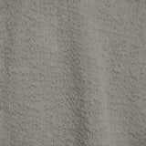 Black Crane v neck dress p grey japanese cotton fabric texture ripple weave detail