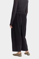 Black Crane | Wide Pants In Dark Navy - SHOP YUCCA Pants BLACK CRANE - YUCCA Artistic clothing for women, boutique near me, boutique stores near me, capsule wardrobe, fashion for women over 50