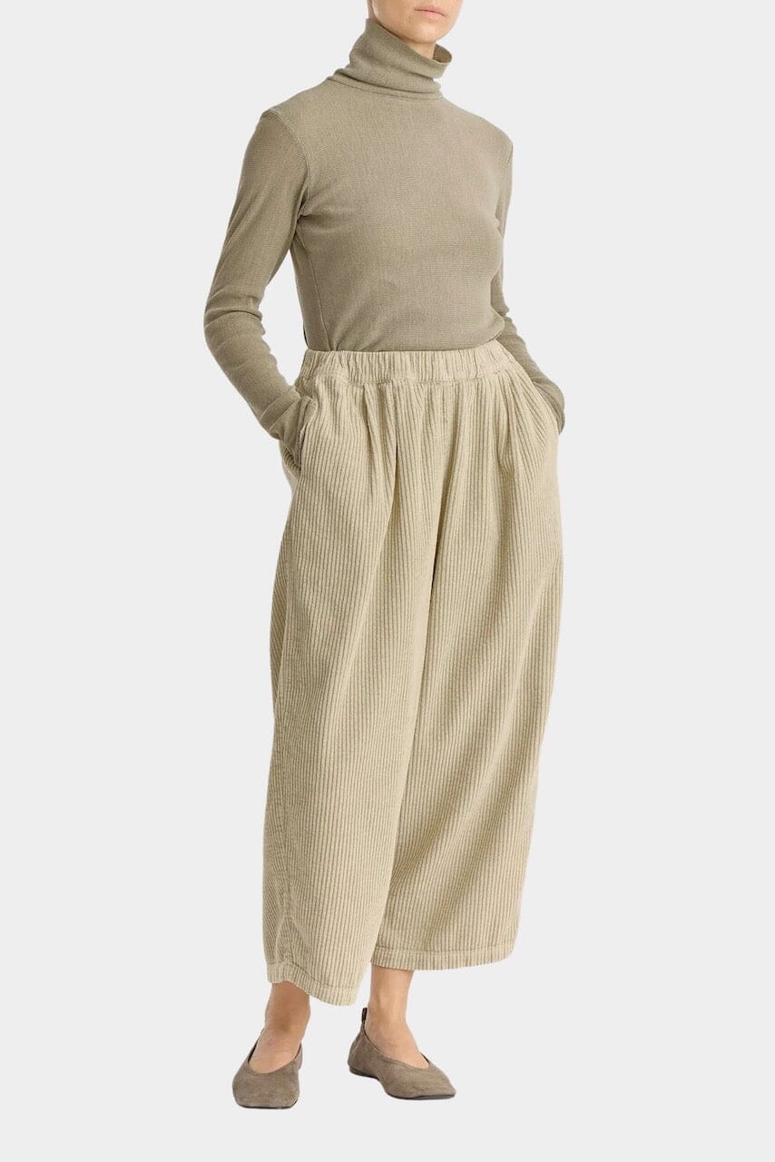 Black Crane - Wide Pants - Ivory - Pants - YUCCA Artistic clothing for women, boutique near me, fashion for women over 50.